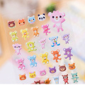 Pegatinas para niños Regalos promocionales Cute Sponge Puffy Foam Stickers para niños, Personalizado Inflable Puffy Stickers